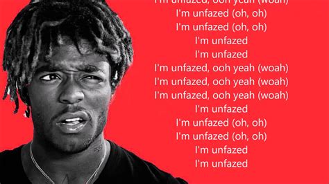 unfazed lil uzi vert lyrics